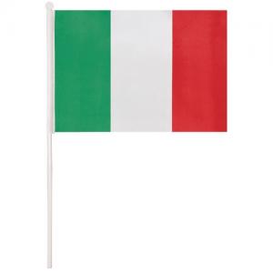 Bandierine Tricolore Italia da Sventolare 21x14