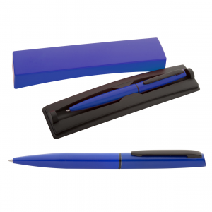 Penna in metallo Blu