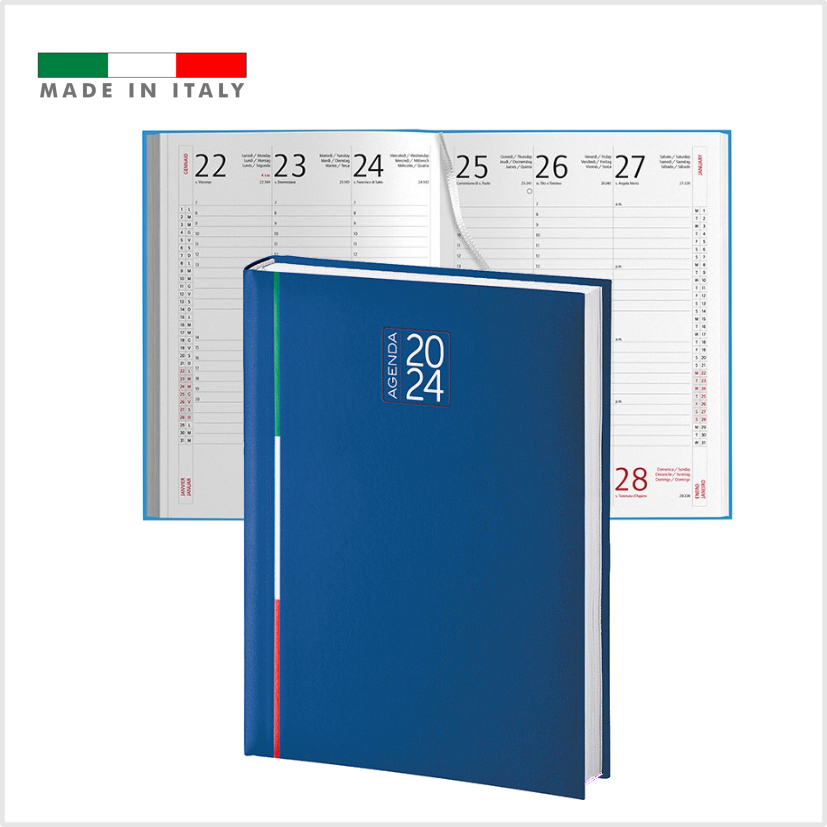 agenda 2024 settimanale: 1 Settimana Su 2 Pagine , Italiano , Formato  Piccola (A5) (Italian Edition): calida, Esmera: : Office Products