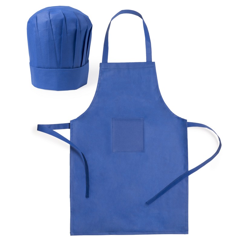 Set cuoco per bambini composto da grembiule personalizzato e cappello da  chef