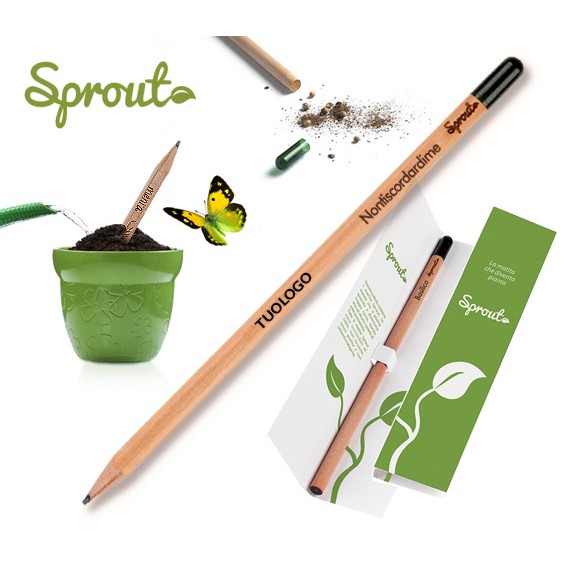 Sprout la matita che si pianta personalizzata