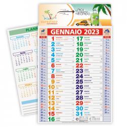 Calendario 2023 Olandese Multicolor Tris 1