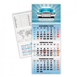 Calendario 2023 Trittico una spirale 508 personalizzato a un colore sulla testat 1