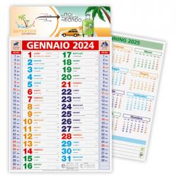 Calendario 2024 Olandese Multicolor Tris 1