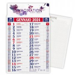 Calendario 2024 Olandese Quadrettato 1