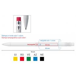 Penna a sfera a forma di matita PH55 2