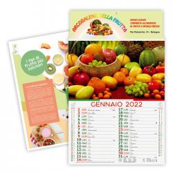 Calendario 2022 da parete Frutta e Verdura 1