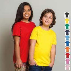 Magliette AZO economiche Colorate per Bambini 1