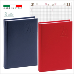 Agenda 2024 Basic CP giornaliera 15x21 a quadretti