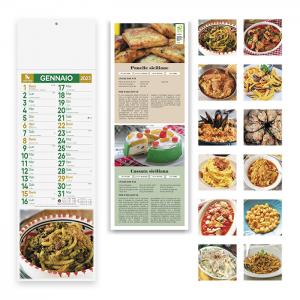 Calendario 2023 Gastronomia Silhouette