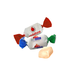 Caramelle Toffee incarto personalizzato Caramelle Toffee incarto personalizzato