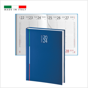 Agenda 2024 Bandiera Italiana Settimanale 17x24