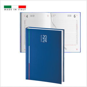Agenda 2024 Bandiera Italiana Giornaliera 12x17