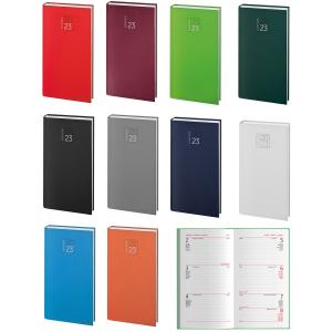 Agendina 2023 settimanale tascabile con copertina colorata 8x15