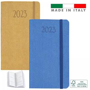 Agenda 2023 Professionisti settimanale 8x15 tascabile con elastico verticale