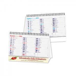 Calendario 2023 olandese SPID da tavolo personalizzato su due lati Gadget 715
