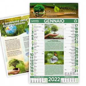 Calendario 2022 Ecologia e rispetto ambientale