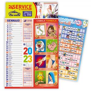 Calendario 2023 Smorfia-Cabala numeri del lotto