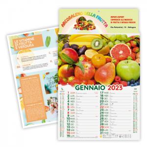 Calendario 2023 da parete Frutta e Verdura