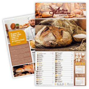 Calendario 2024 da muro per Panetterie