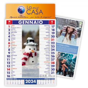 Calendario 2024 da parete Quattro Stagioni