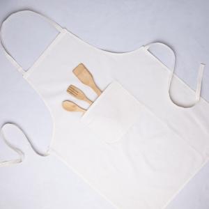 Grembiule da cucina personalizzato in Cotone beige